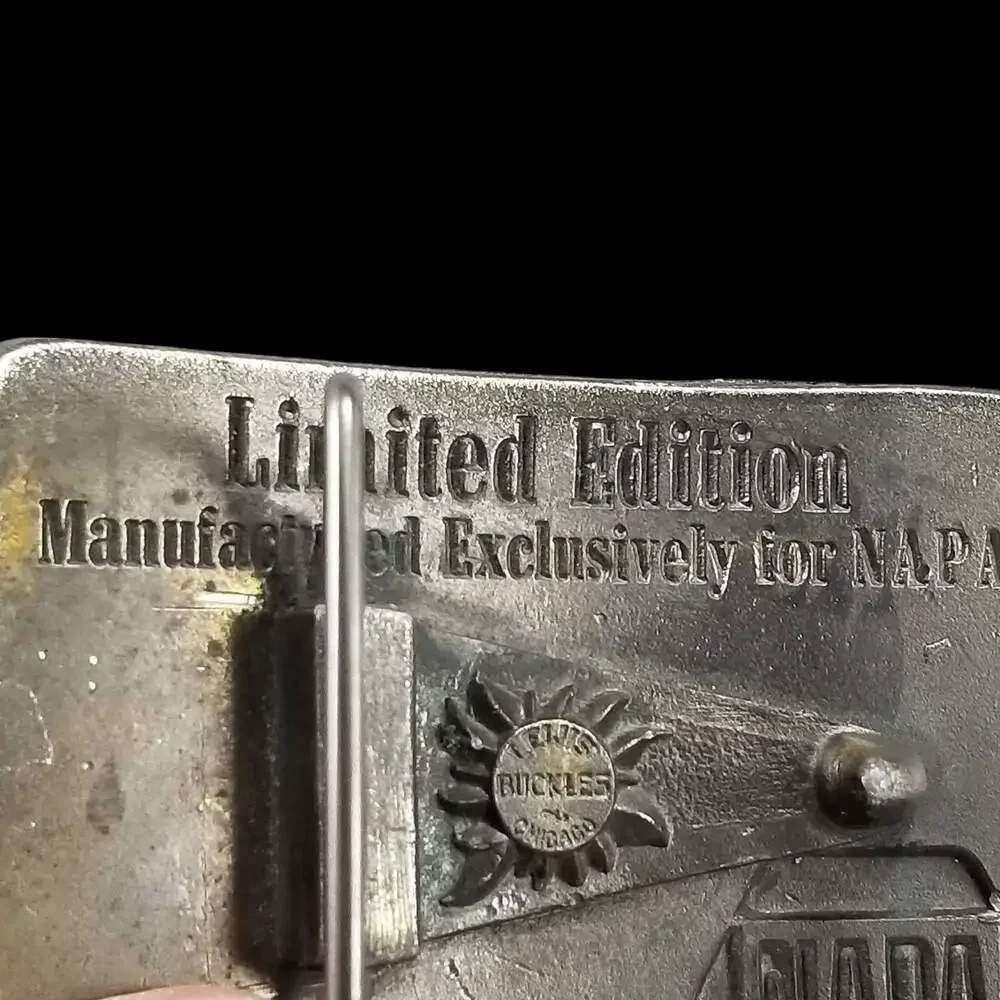 NAPA Belt Buckle Automotive Parts Association Collectible Car By Lewis Buckles‎